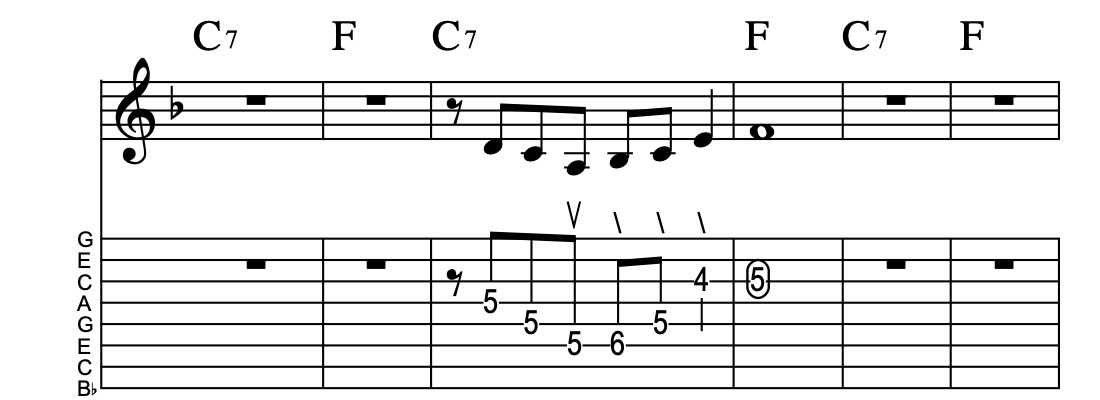 V7-I, Vamp 68-2, Key of F